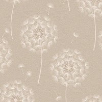 Allora Dandelion Heavyweight Vinyl Wallpaper Cream / Beige Holden Opus 36002