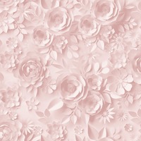 My Kingdom Origami Flowers Pink Wallpaper Muriva M44603