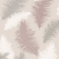 Sussurro Feather Wallpaper Pink Arthouse 901706