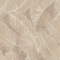 Anaya Leaf Wallpaper Taupe Belgravia 2143