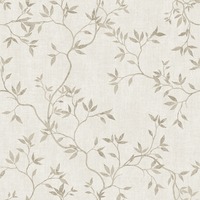 Darcy James Collection Japandi Leaf Wallpaper Cream Muriva 173573