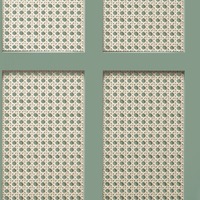 Cane Panel Wallpaper Sage Fine Decor FD42999