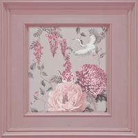 Corinthia Panel Wallpaper Blush Belgravia 245