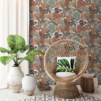 Eden Wallpaper Collection Khasi Jungle White Muriva M36908