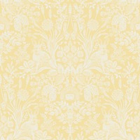 Harlen Woodland Damask Wallpaper Yellow Holden 90806