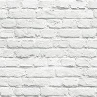 Painted White Brick Wallpaper Muriva 102539