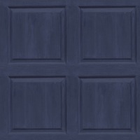 Washed Panel Wallpaper Navy Arthouse 909601