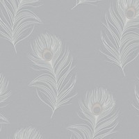 Pavona Heavyweight Vinyl Wallpaper Grey Holden Opus 36241